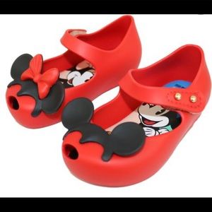 Mini Melissa Minnie Mouse Mary Jane shoes